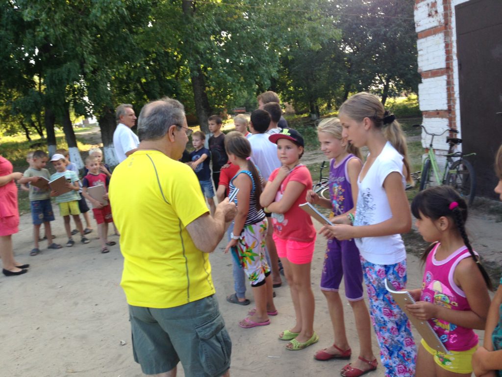 OUTREACH IN VOLCHANSK VILLIAGE